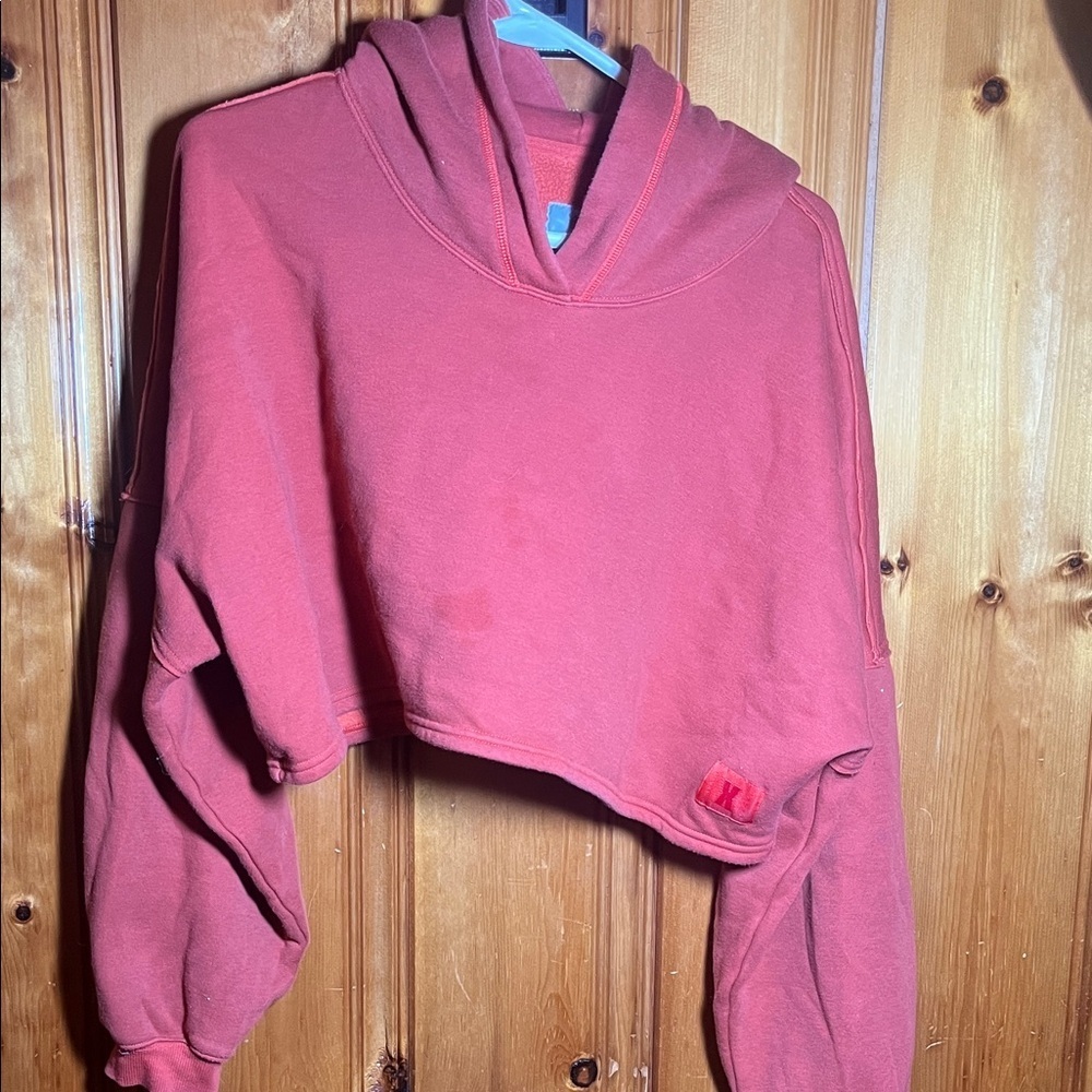 Savage X Fenty Coral Sweatshirt with Logo Patch